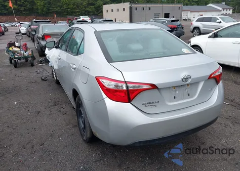 2016 Toyota Corolla Le from USA, damaged, VIN 2T1BURHE8GC656223